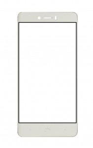 Replacement Front Glass For Bq Aquaris U Plus White By - Maxbhi.com