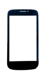 Replacement Front Glass For Prestigio Multiphone 5000 Duo Black By - Maxbhi.com