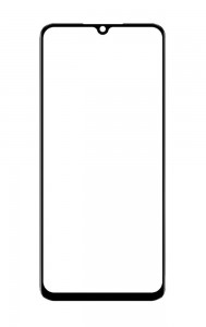 Replacement Front Glass For Vivo S6 5g Black By - Maxbhi Com