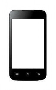 Touch Screen Digitizer For Micromax A54 Smarty 3.5 Black By - Maxbhi.com