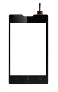 Touch Screen Digitizer For Lava Iris 410 Black By - Maxbhi.com