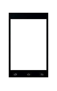 Touch Screen Digitizer For Spice Smart Flo Mi348e Black By - Maxbhi Com