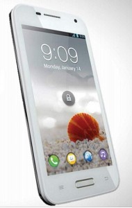 Touch Screen for Lava Iris N454 - White