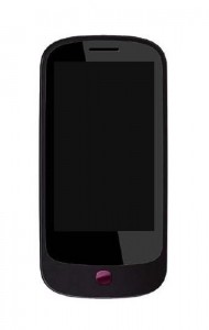 Lcd With Touch Screen For Micromax X550 Qube Black Pink By - Maxbhi.com
