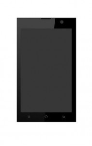 Lcd With Touch Screen For Intex Cloud Y2 Black By - Maxbhi.com