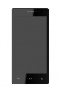Lcd With Touch Screen For Intex Cloud Y17 Black By - Maxbhi.com