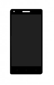 Lcd With Touch Screen For Zen Cinemax 2 Plus Black By - Maxbhi.com