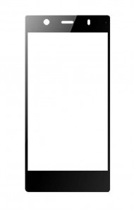 Replacement Front Glass For Videocon Infinium Black By - Maxbhi.com