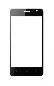 Replacement Front Glass For Swipe Konnect Duos Black By - Maxbhi.com