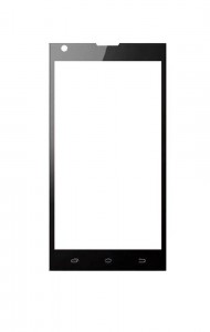 Replacement Front Glass For Spice Xlife 515q Black By - Maxbhi.com