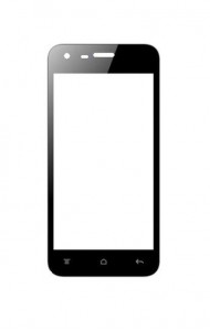 Replacement Front Glass For Celkon A66 White By - Maxbhi.com
