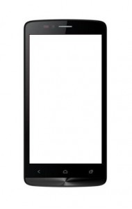 Touch Screen Digitizer For Zen Ultrafone 506 Pro Black By - Maxbhi.com
