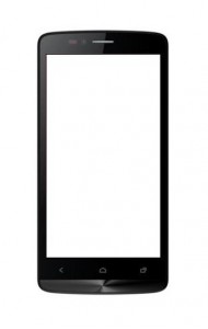 Touch Screen Digitizer For Zen Ultrafone 506 Pro With Ubon Black By - Maxbhi.com