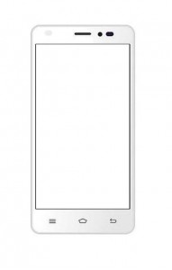 Touch Screen Digitizer For Intex Cloud M5 Ii White By - Maxbhi.com