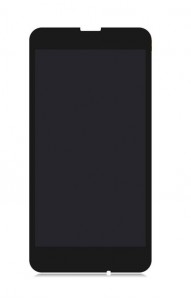 Lcd With Touch Screen For Microsoft Lumia 638 Black By - Maxbhi.com