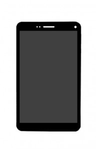 Lcd With Touch Screen For Xtouch Qf72 Black By - Maxbhi.com