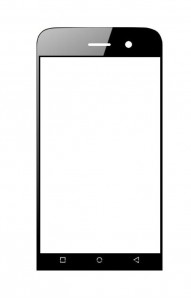 Replacement Front Glass For Intex Aqua 4.0 White By - Maxbhi.com