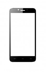 Replacement Front Glass For Fly Qik White By - Maxbhi.com