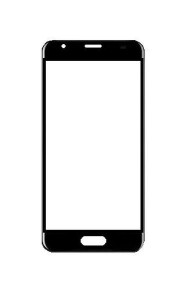Replacement Front Glass For Ulefone Power 2 White By - Maxbhi.com