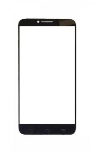 Replacement Front Glass For Alcatel One Touch Idol 2 Black By - Maxbhi.com