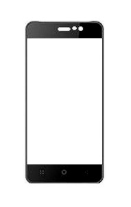 Replacement Front Glass For Douzo Knight D51 Black By - Maxbhi.com