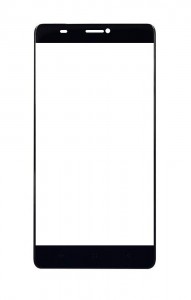 Replacement Front Glass For Elephone C1 Max Black By - Maxbhi.com