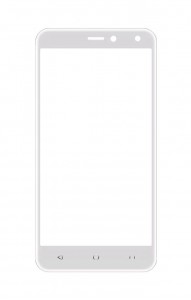Replacement Front Glass For Yuho Y2 Black By - Maxbhi Com