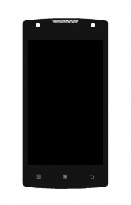 Lcd With Touch Screen For Lenovo Vibe A Black By - Maxbhi Com