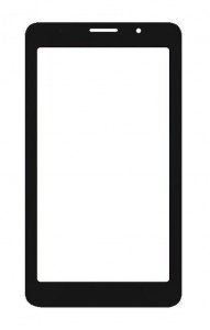 Replacement Front Glass For Blu M7l Black By - Maxbhi Com