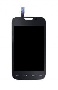 Lcd With Touch Screen For Lg L40 Dual D170 Black By - Maxbhi.com