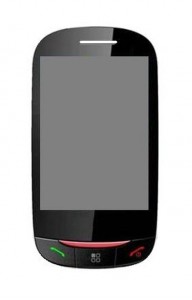 Lcd With Touch Screen For Karbonn Kt66 Thump Red By - Maxbhi.com