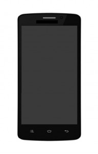 Lcd With Touch Screen For Celkon Q5k Power Black By - Maxbhi.com