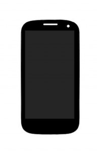 Lcd With Touch Screen For Alcatel One Touch Pop C5 Black By - Maxbhi.com