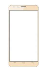 Touch Screen Digitizer For Intex Aqua Craze Ii Champagne By - Maxbhi.com