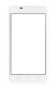 Replacement Front Glass For Intex Aqua I7 White By - Maxbhi.com