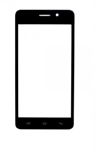 Replacement Front Glass For Intex Aqua Q3 Grey By - Maxbhi.com