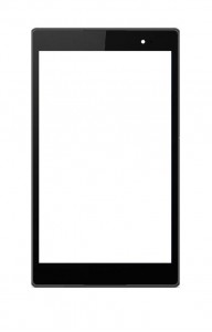 Replacement Front Glass For Sony Xperia Z3 Tablet Compact Black By - Maxbhi.com