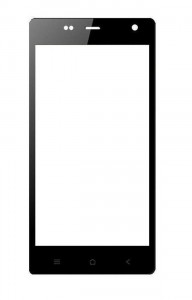 Replacement Front Glass For Karbonn Titanium S21 White By - Maxbhi.com