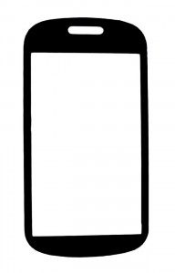 Replacement Front Glass For Lg Gt350 Silver By - Maxbhi.com