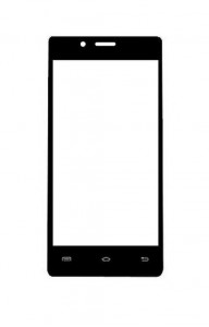 Replacement Front Glass For Mifone Mia451 Fab 4.5 White By - Maxbhi.com