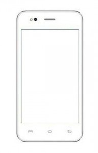 Replacement Front Glass For Lava A55 White By - Maxbhi.com