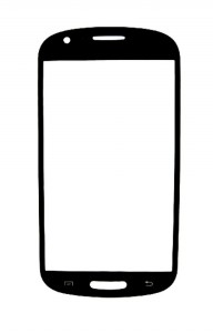 Replacement Front Glass For Samsung Galaxy Express I437 Black By - Maxbhi.com