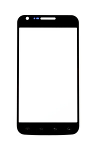 Replacement Front Glass For Samsung Galaxy S Ii Lte I727r Black By - Maxbhi.com