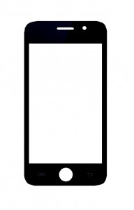 Replacement Front Glass For Karbonn A92 Star Black By - Maxbhi.com