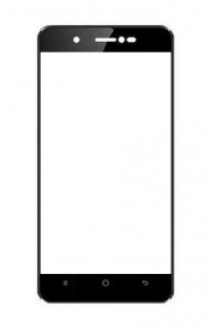 Replacement Front Glass For Videocon Graphite1 V45ed Black By - Maxbhi.com