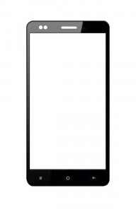 Replacement Front Glass For Videocon Krypton 22 Black By - Maxbhi.com