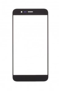 Replacement Front Glass For Honor V9 Black By - Maxbhi.com