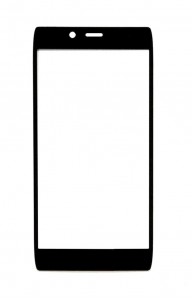 Replacement Front Glass For Alcatel One Touch Idol Alpha 16gb Black By - Maxbhi.com