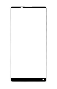 Replacement Front Glass For Vernee Mix 2 Black By - Maxbhi.com