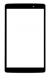 Touch Screen Digitizer For Lg G Pad X 8.0 Black By - Maxbhi.com